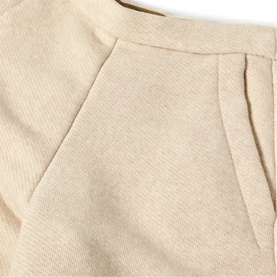 Max Mara Open Drawstring Track Pants In Gold