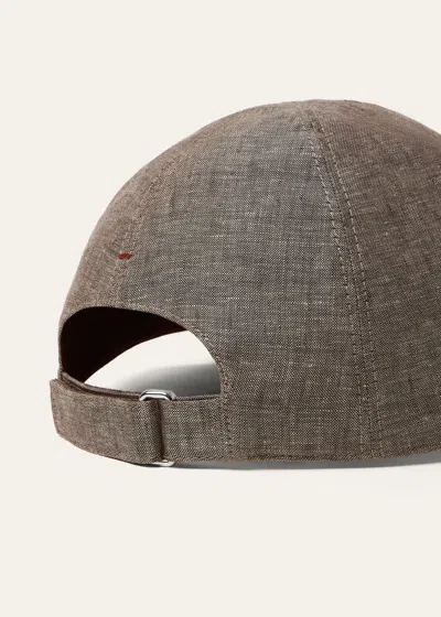 Loro Piana Baseball Cap In Multi