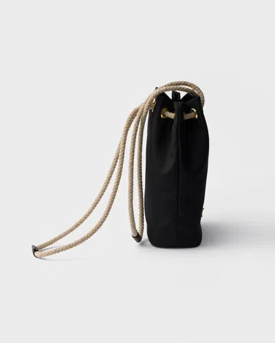Prada Drawstring Clutch In Pattern