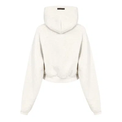 Essentials Cropped Sweatshirt In Neutral