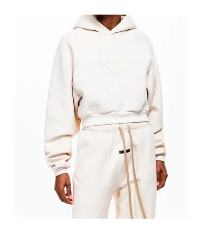 Essentials Cropped Sweatshirt In Neutral