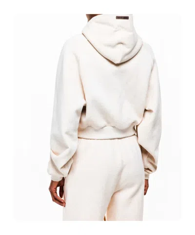 Essentials Cropped Sweatshirt In Neutral