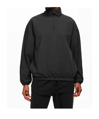 Essentials Logo Casual Jacket In Black