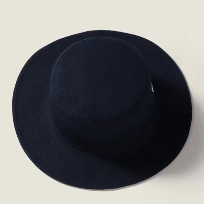 Miu Miu Drill Hat In Black