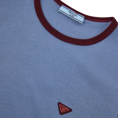 Prada Logo T-shirt In Multi