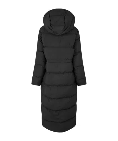 Lululemon Wunder Puff Long Down Jacket In Black