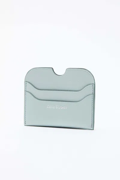 Acne Studios Five-pocket Card Holder In Blue