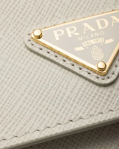 Prada Saffiano Leather Mini-bag In Brown