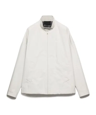 Prada Technical Fabric Jacket In White