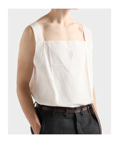 Prada Cotton Top In Multi