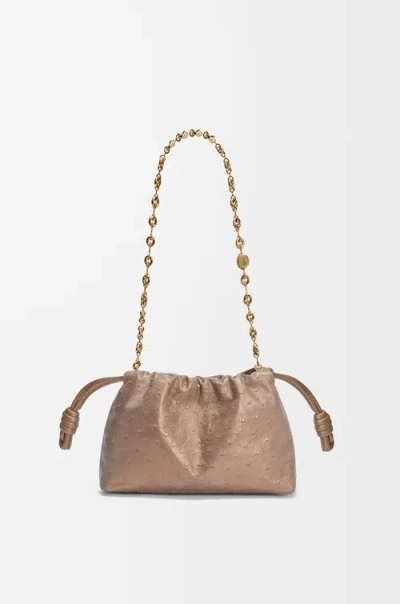 Loewe Chain Shoulder Bag In Brown