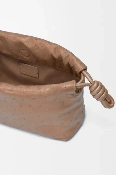 Loewe Chain Shoulder Bag In Brown