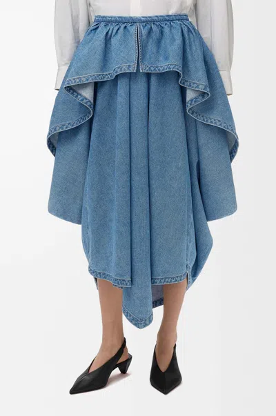 Loewe Irregular Skirt In Multi