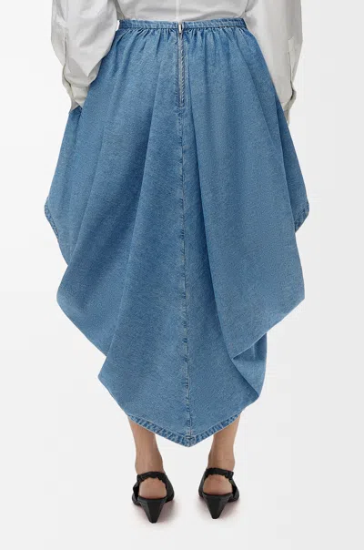 Loewe Irregular Skirt In Multi