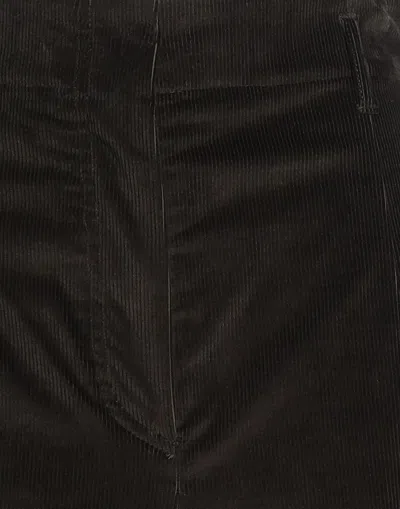 Max Mara Solid Color Casual Trousers In Black