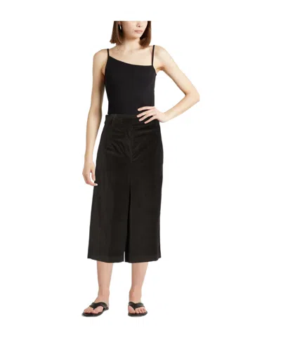 Max Mara Solid Color Casual Trousers In Black