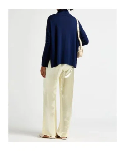 Maxco. Turtleneck Sweater In Blue