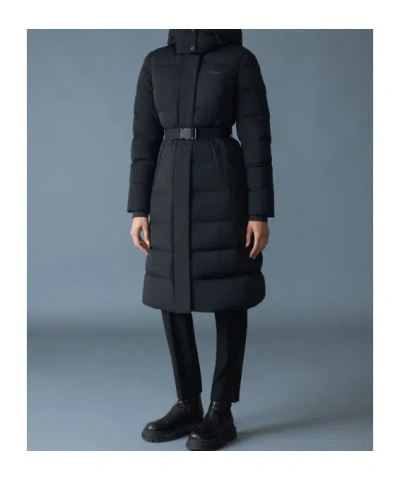 Mackage Long-sleeved Cotton-padded Jacket In Black