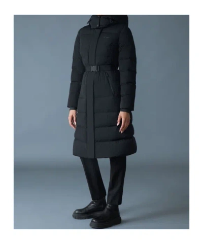 Mackage Long-sleeved Cotton-padded Jacket In Black