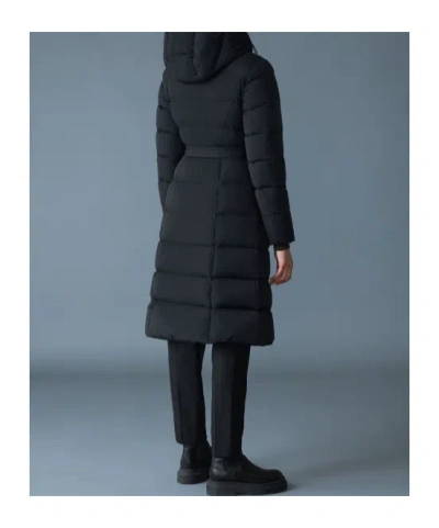 Mackage Long-sleeved Cotton-padded Jacket In Black