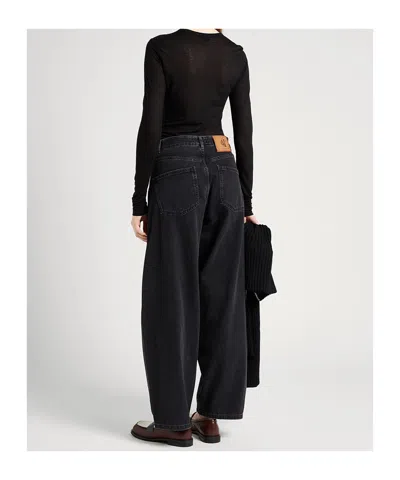 Maxco. Loose-fitting High-waisted Jeans In Multi