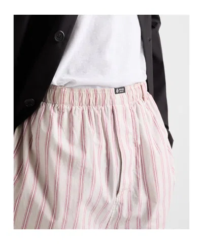Prada Poplin Bermudas In Purple