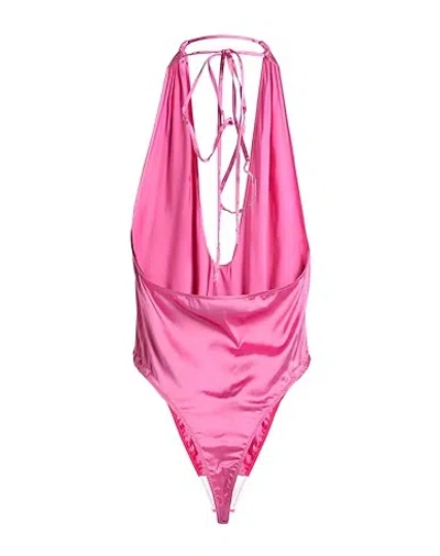 Jacquemus Bodysuits In Pink