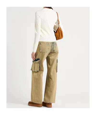 Maxco. Button Front Cardigan In White