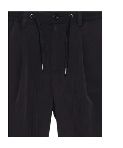 Herno Drawstring Trousers In Black