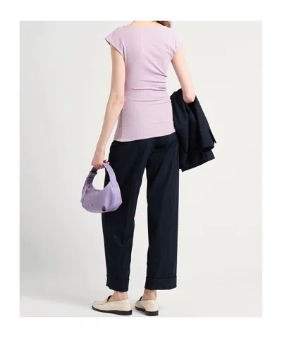 Maxco. Round Neck T-shirt In Pink