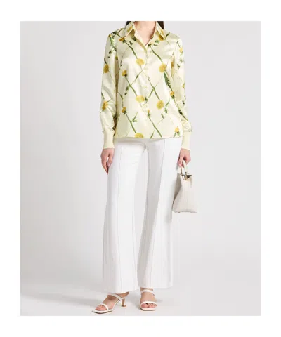 Burberry Floral Pattern Shirt In Multi