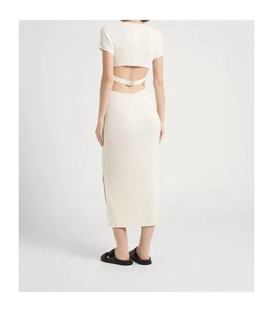 Maxco. Sheath Dresses In White