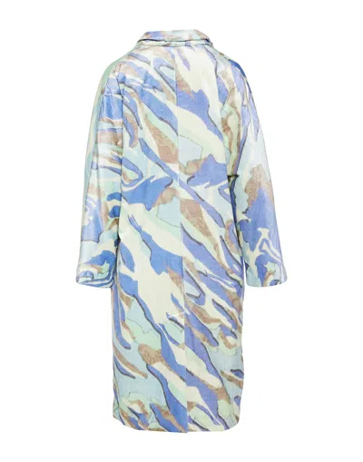 Isabel Marant Suede Single-breasted Coat In Multi