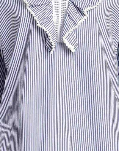 Maxco. Pleated Top In Blue