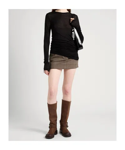 Maxco. Long Sleeve T-shirt In Black
