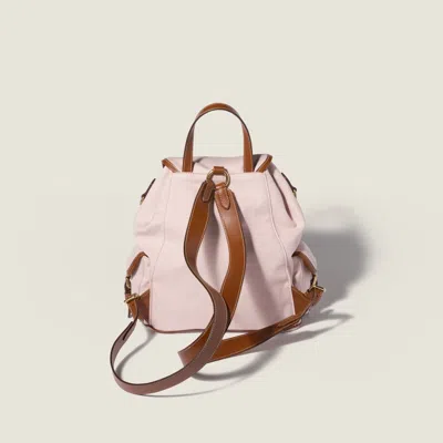 Miu Miu Flap Backpack In Pink