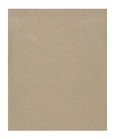 Dolce & Gabbana Solid Short-sleeve Turtleneck In Neutral