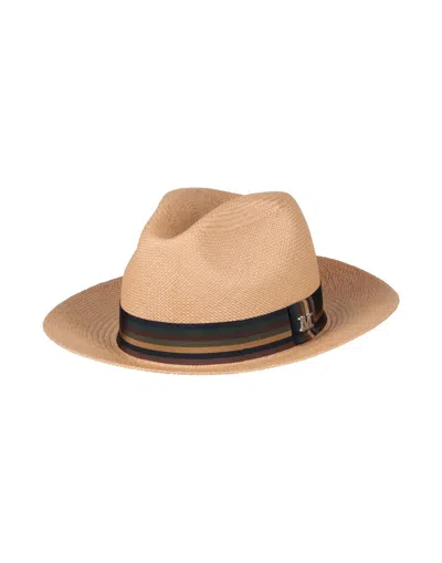 Max Mara Straw Sun Hat In Neutral