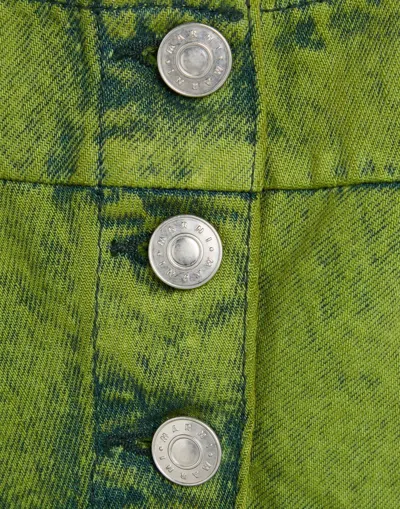 Marni Plain Colour Top In Green