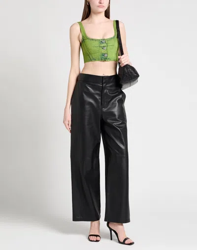 Marni Plain Colour Top In Green