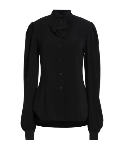 Balenciaga Short Sleeve Crew Neck T-shirt In Black