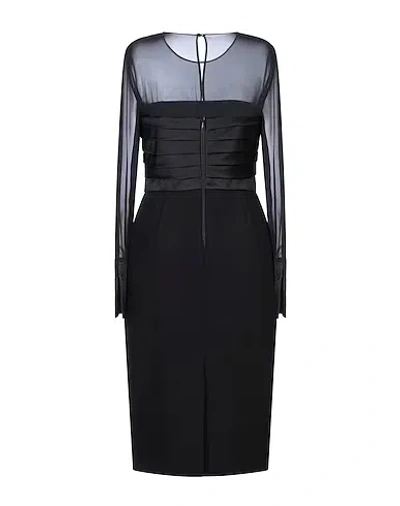 Max Mara Midi Dresses In Black