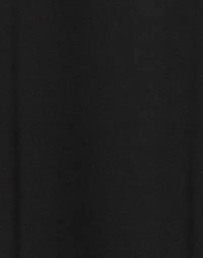 Dolce & Gabbana Loose Solid Color Printed T-shirt In Black