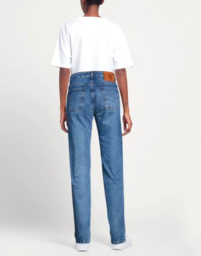 Maxco. Belt Loop Jeans In Blue