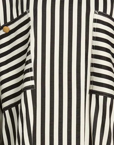 Max Mara Striped Blazer In Multi