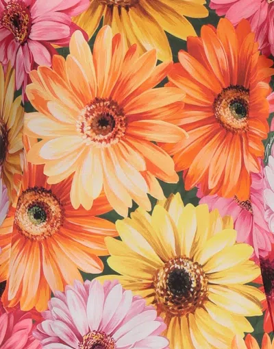 Dolce & Gabbana Printed Short Sleeve Top In Multi