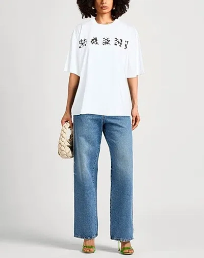 Marni Printed Cotton-jersey T-shirt In White