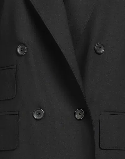 Max Mara Solid-color Double-breasted Blazer In Multi