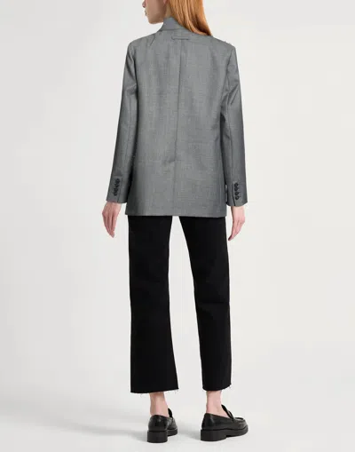 Maxco. Single-breasted Blazer In Gray