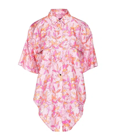 Isabel Marant Floral Shirts In Pink